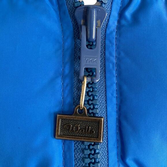 Vintage 80s Walls Blue Blizzard Pruf Down I Puffer Ski Winter Vest Size 40 - Picture 8 of 16